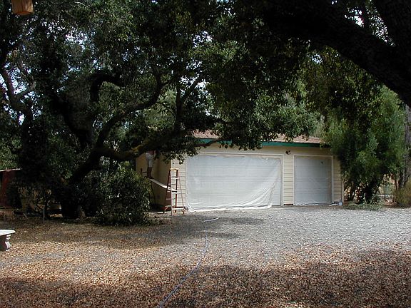 3-car garage on upper lot