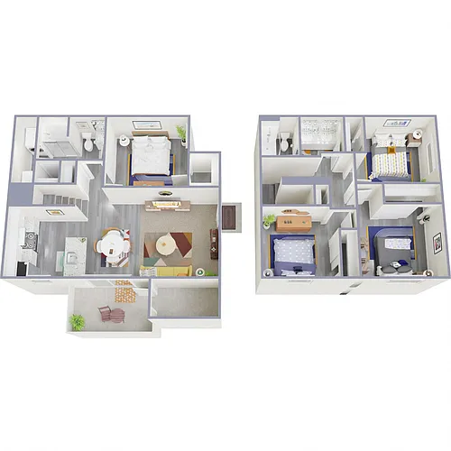 Floor plan Tanque Verde Townhome