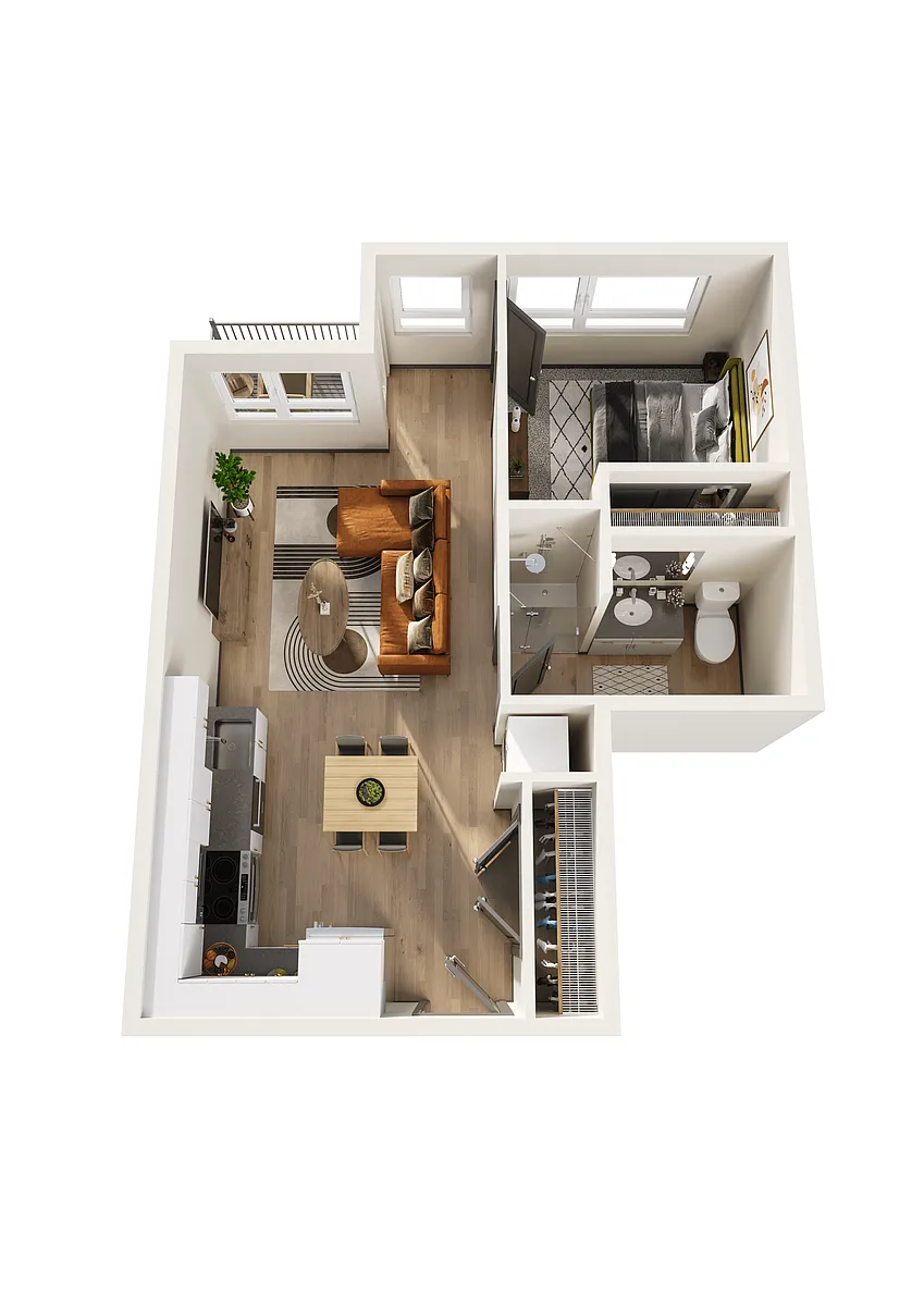 Floor plan C4