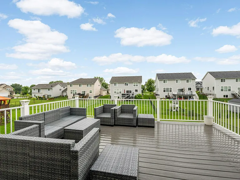 Deck in the backward