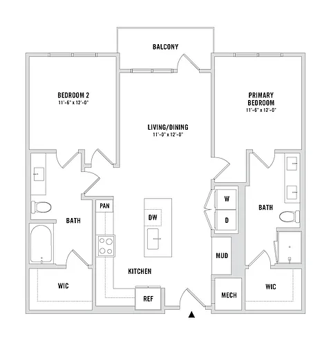 Floor plan B3