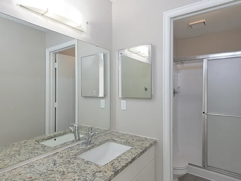 Refresh and recharge in a spa-inspired bathroom.