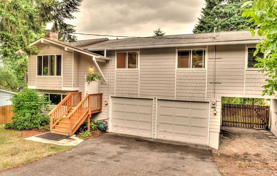 Front 2 Car Garage and Carport