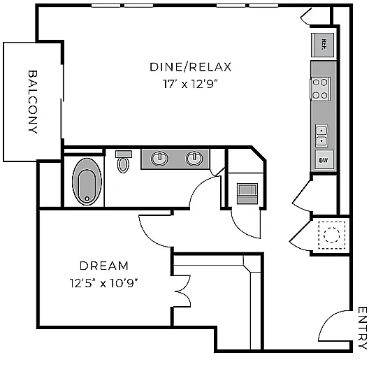 Floor plan A12