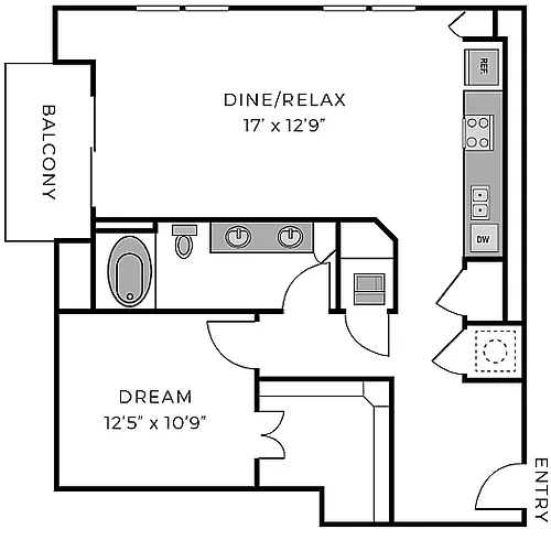 Floor plan A12