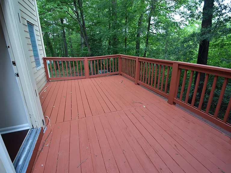 Deck in Main Level