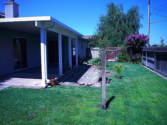 Back yard patio