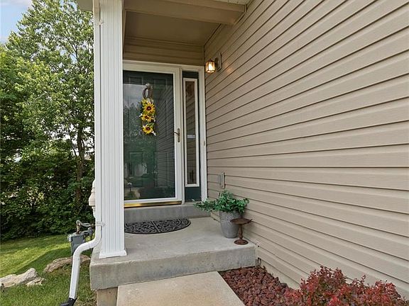 Charming covered front porch