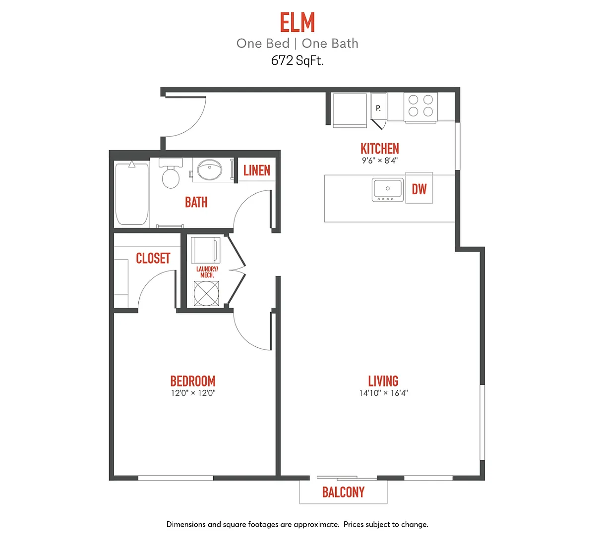 Floor plan Elm