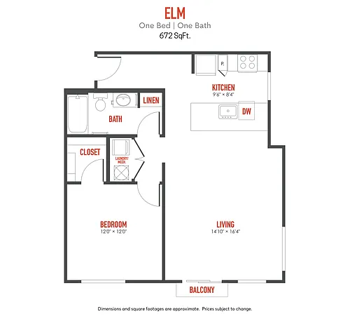 Floor plan Elm