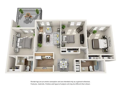 Floor plan 3A
