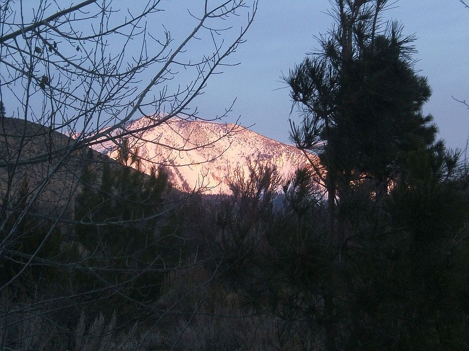 back yard view of slide mtn