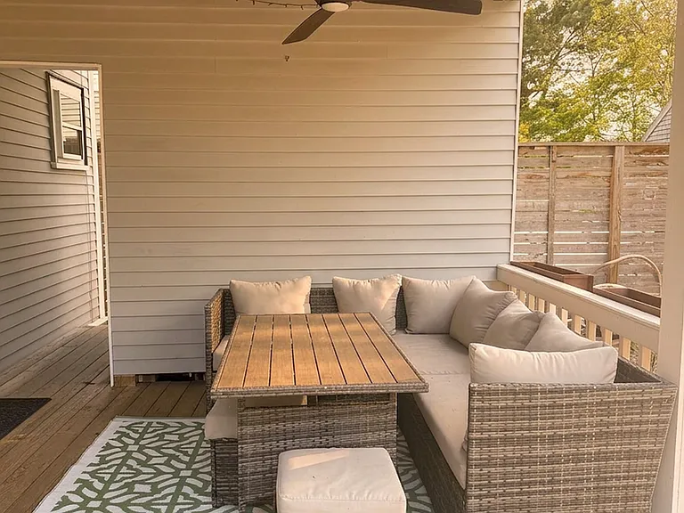 Back porch - 1st floor