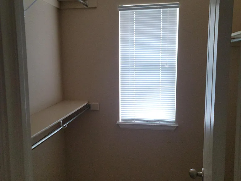 Master walk-in closet