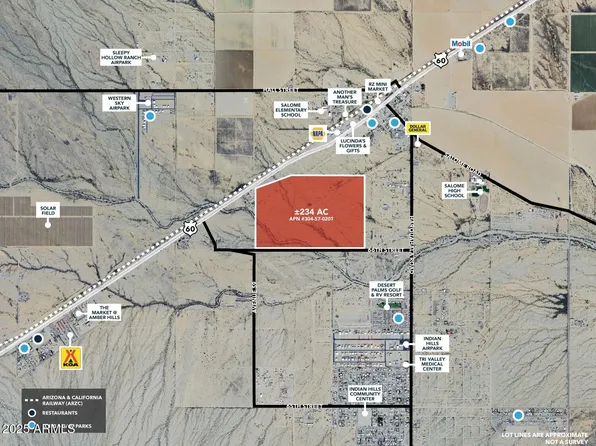 234 acres Avenue B -- #-, Salome, AZ 85348