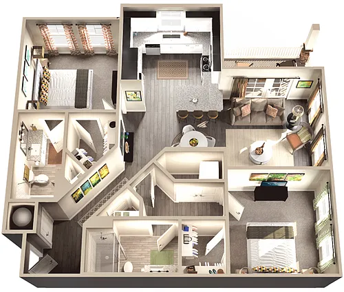 Floor plan B2B