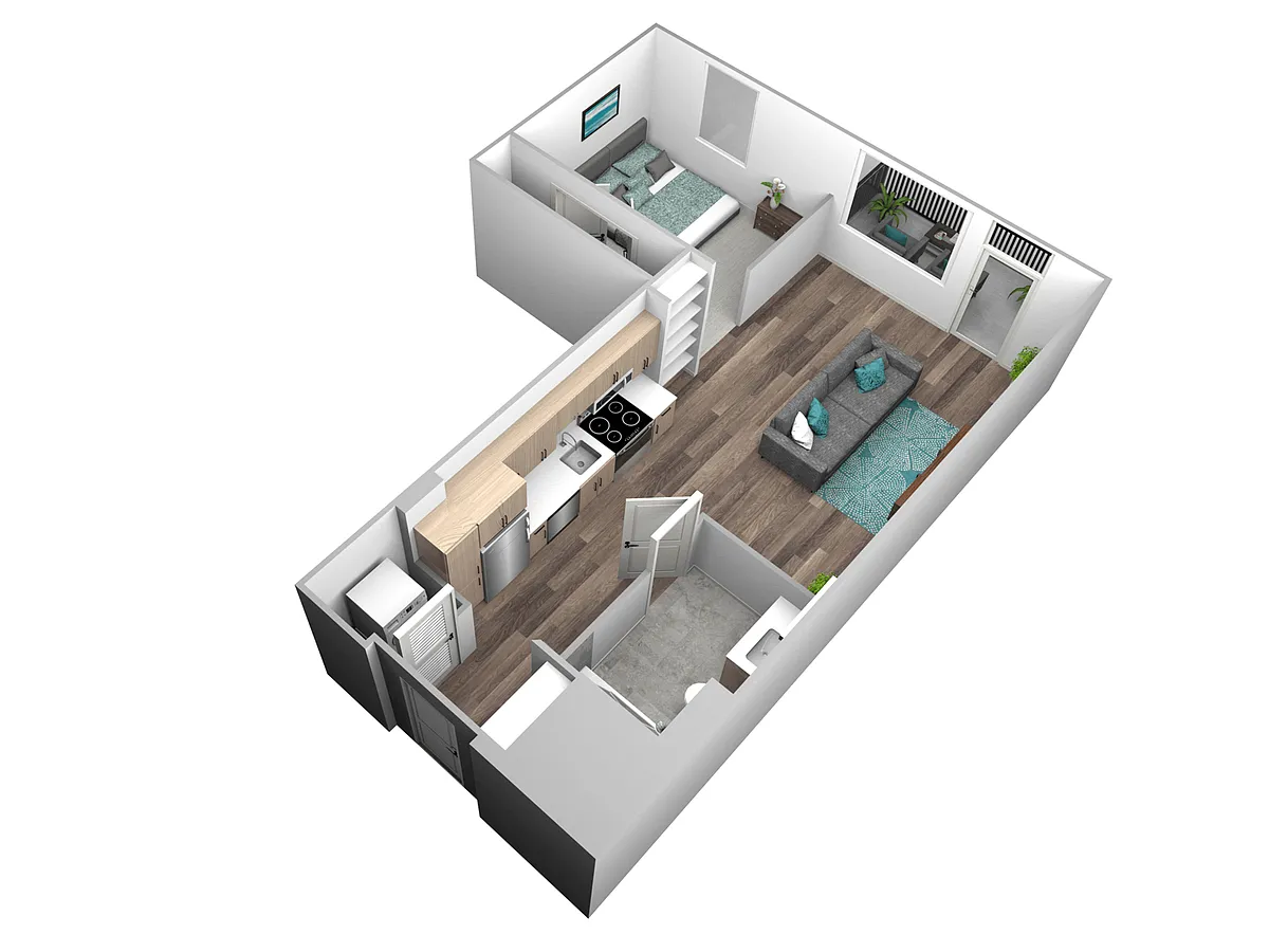 Floor plan A01