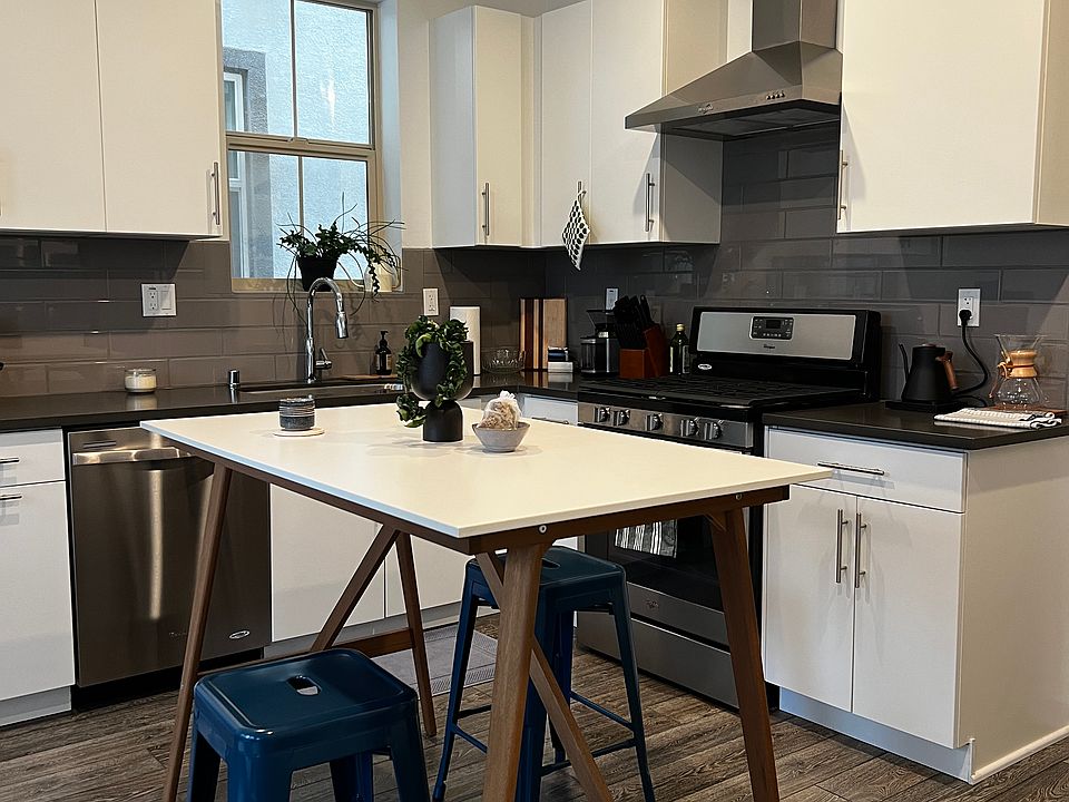Dining and kitchen area