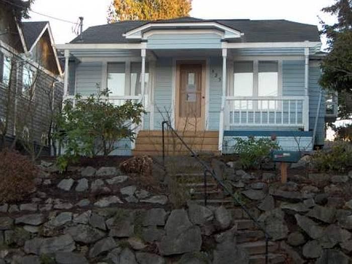 Front faces the sunset