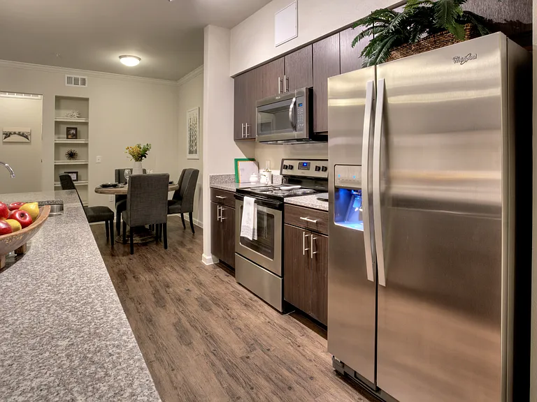 Ktichen with Stainless Steel Appliances