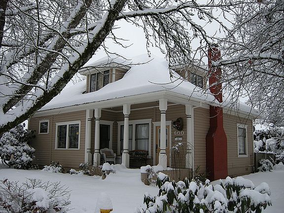 Winter-facing E. Fifth St.