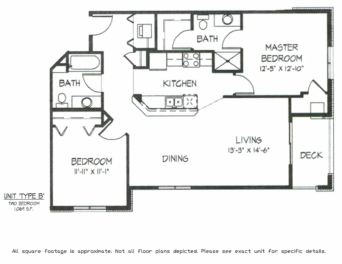 Floor plan Style B