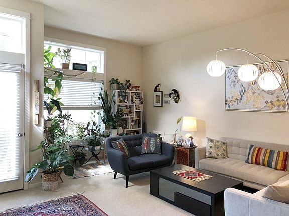 Living Room Shown with Furniture