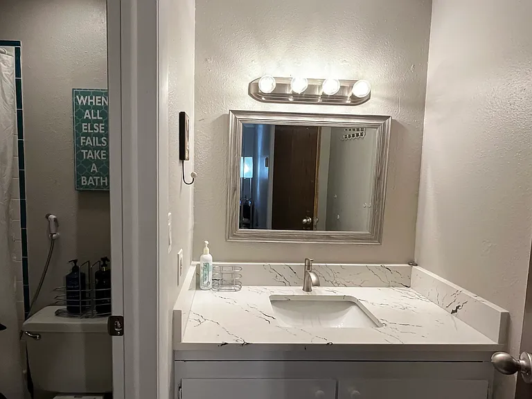 renovated bathroom
