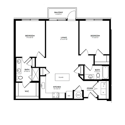 Floor plan B2