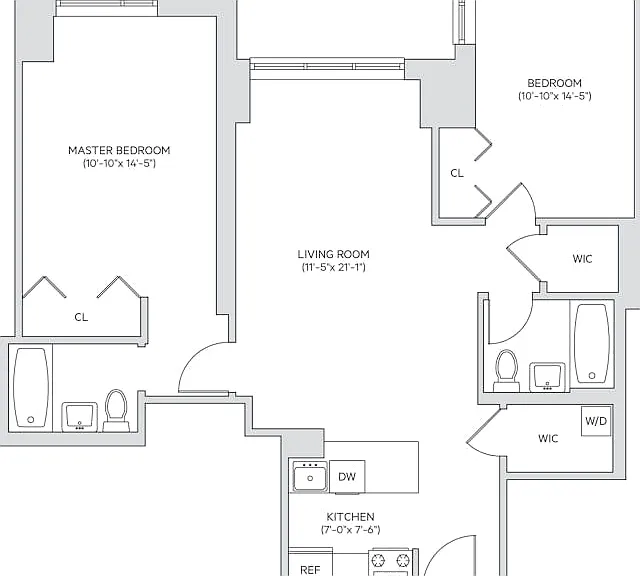 200 W 60th St #7G — Photo 2
