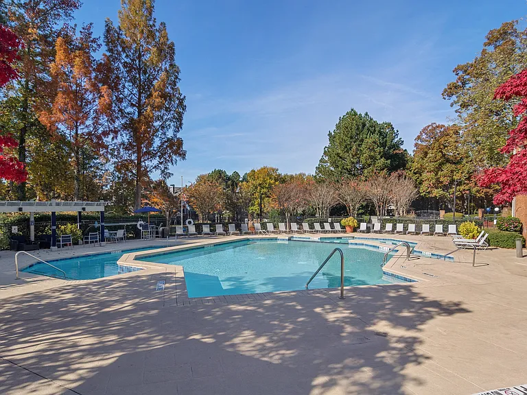 Sparkling Pool Area and Sundeck