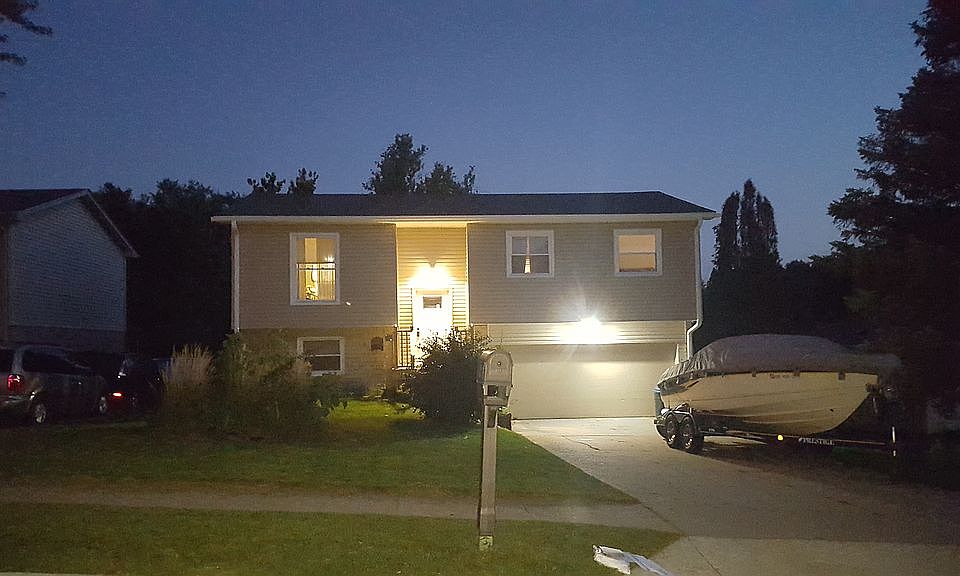 Front of House at Night