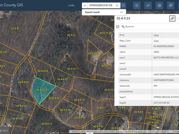 LOT 24 Springbrook Dr, Berkeley Springs, WV 25411