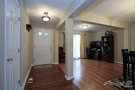 Hardwood floors throughout main living areas
