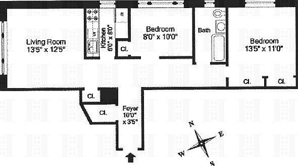 1st image of 255 W 90th St APT 3D