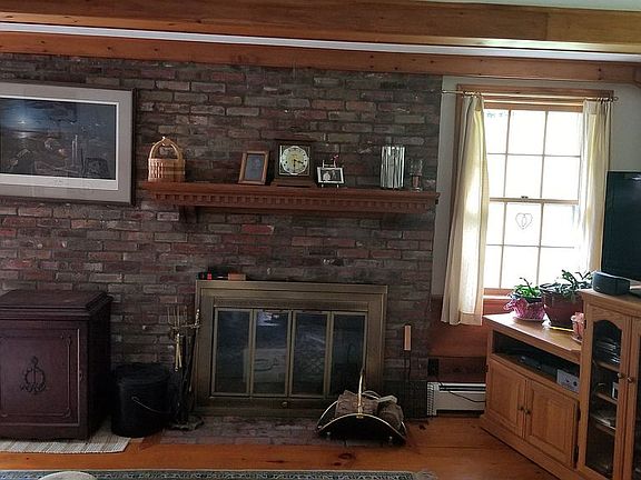 main floor living fireplace