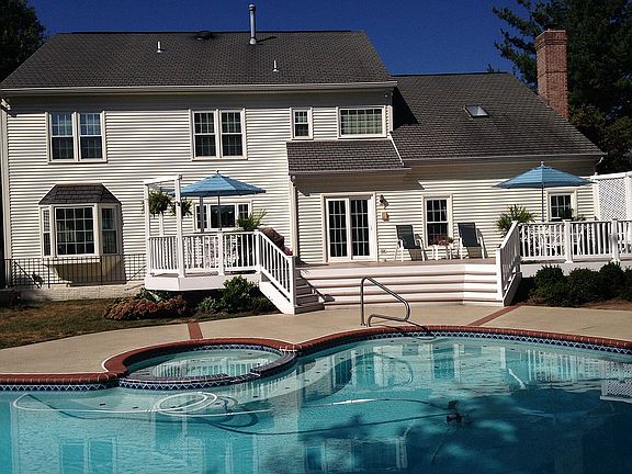 Inground Pool and Hot Tub