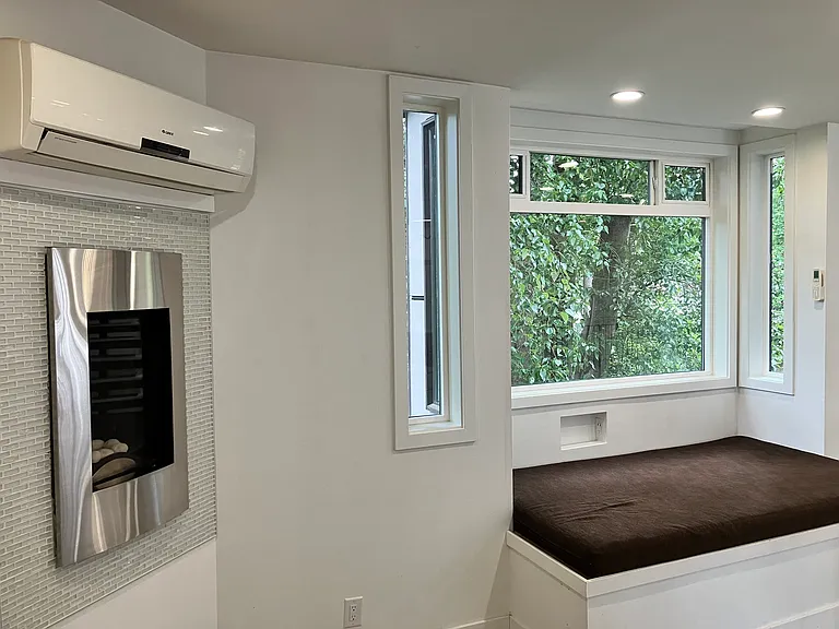 Gas Fireplace with blower