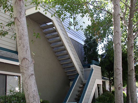 Outside Stairs to Master Suite