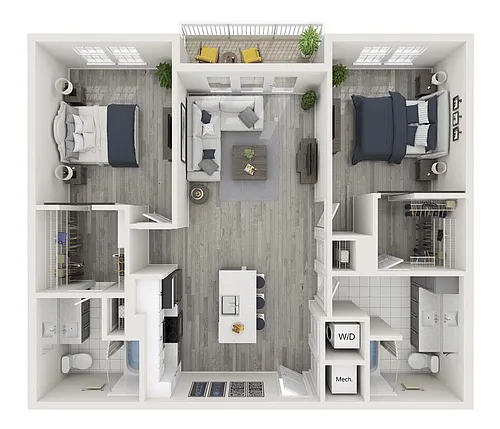 Floor plan The Herbie