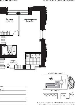 1st image of 1 West St APT 3110