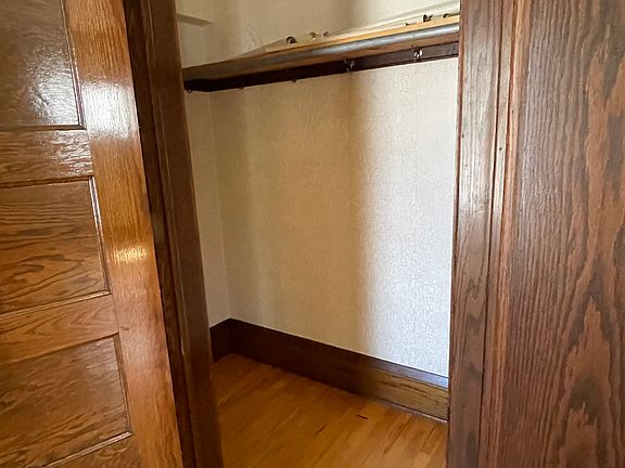 Foyer closet. Large enough for some storage as well.