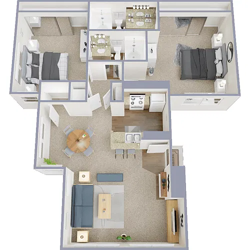 Floor plan Santa Fe