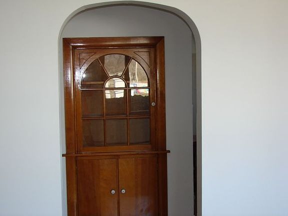 Built-in China cabinet