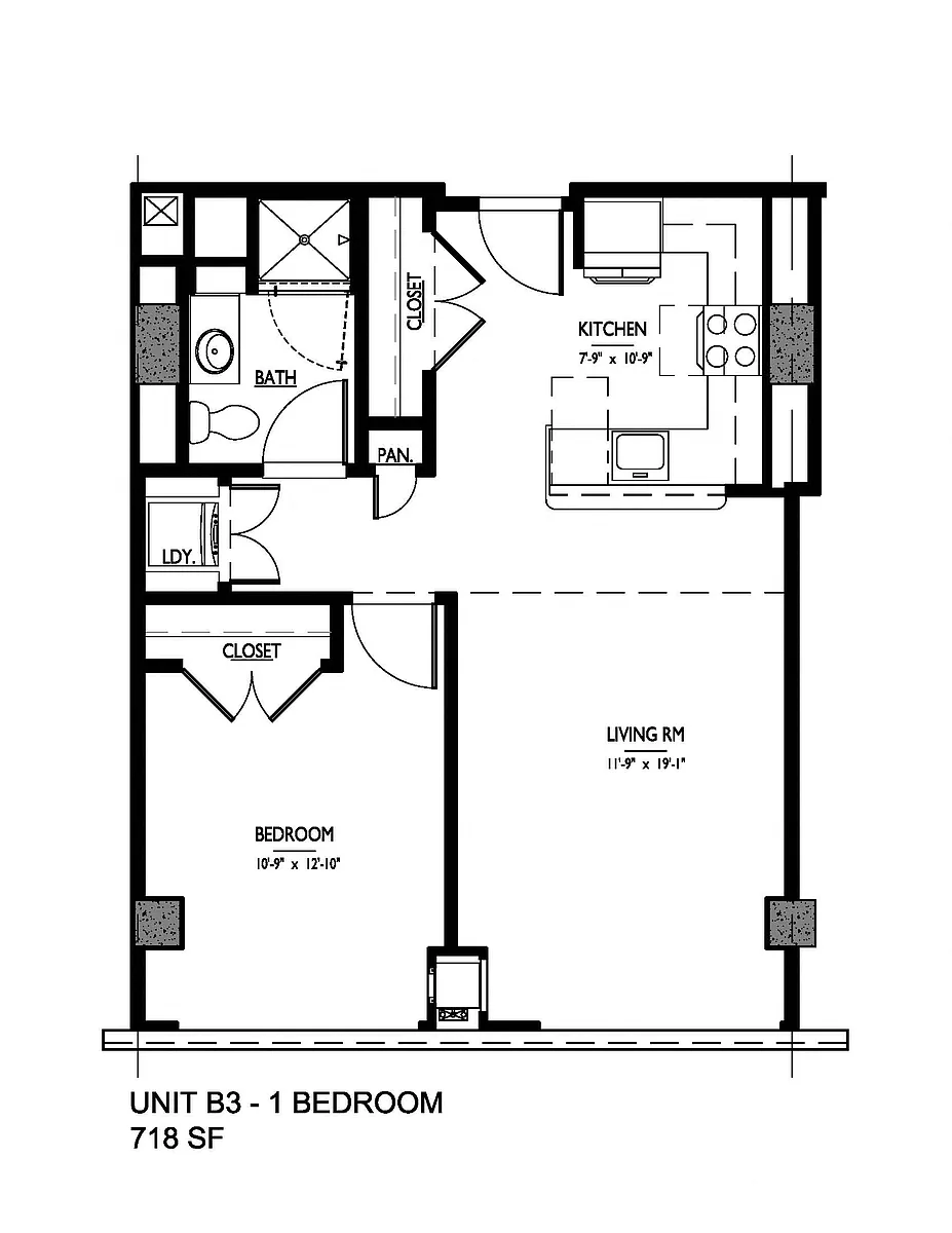 Floor plan B3