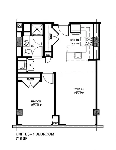 Floor plan B3