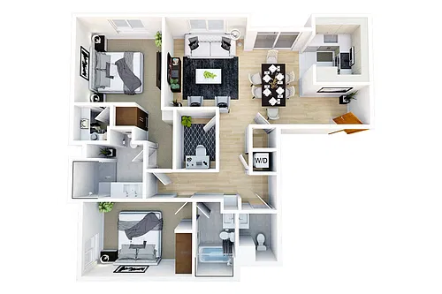 Floor plan The Carlton