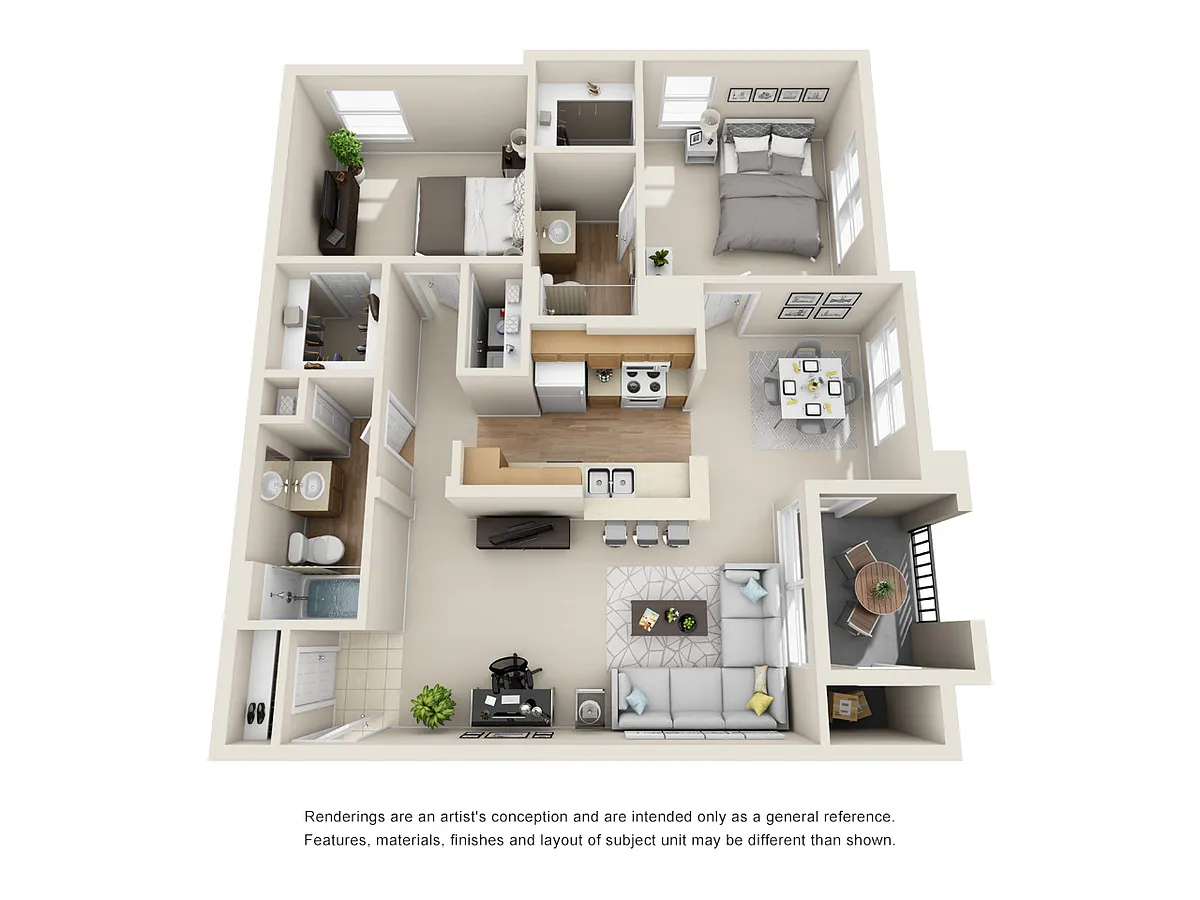 Floor plan B3