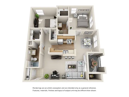 Floor plan B3
