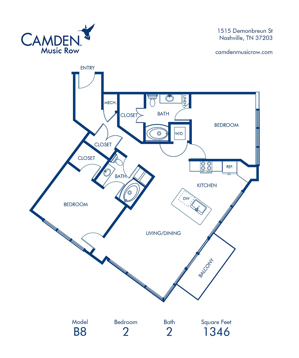 Floor plan B8